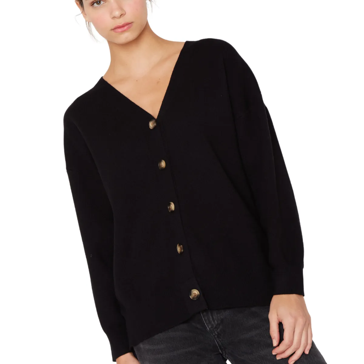JACINTA TIENDA - Chaleco Filipa negro Jacinta Tienda