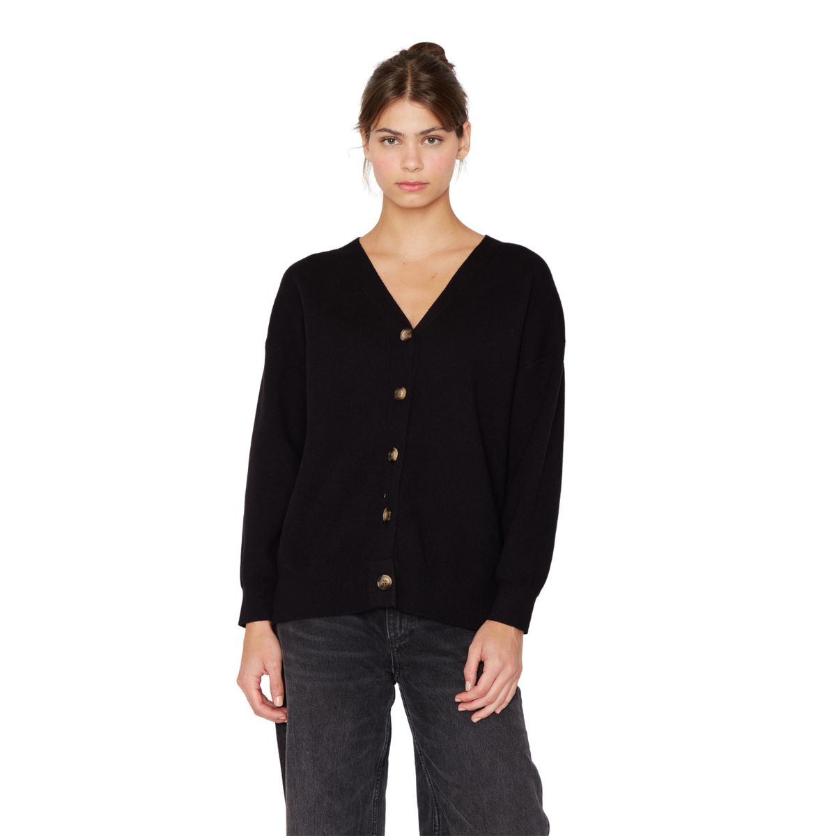 JACINTA TIENDA - Chaleco Filipa negro Jacinta Tienda