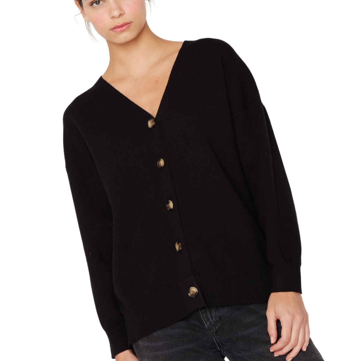 JACINTA TIENDA - Chaleco Filipa negro Jacinta Tienda