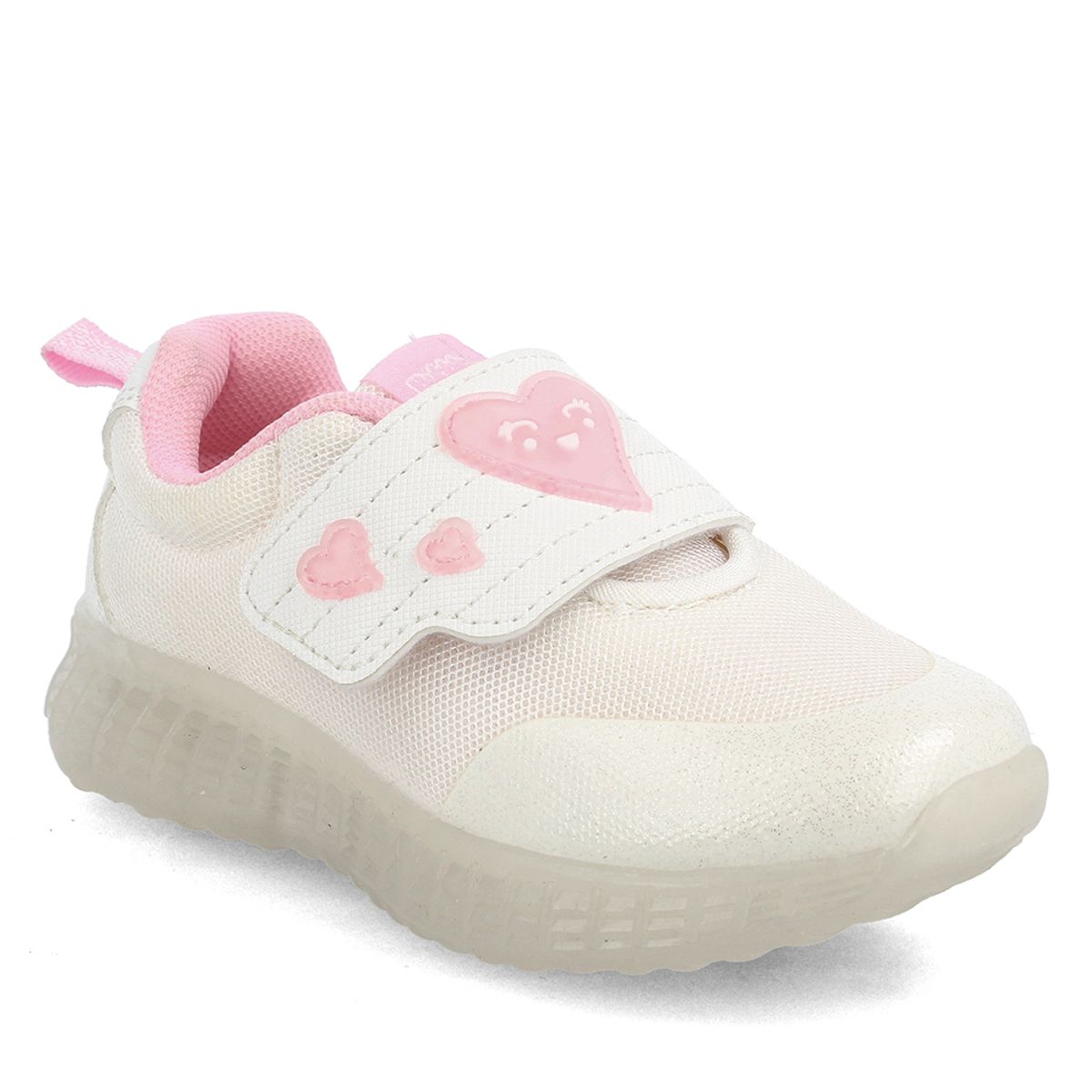 BUBBLE GUMMERS - Zapatilla Niña Luces Bubblegummers Solaris Blanco