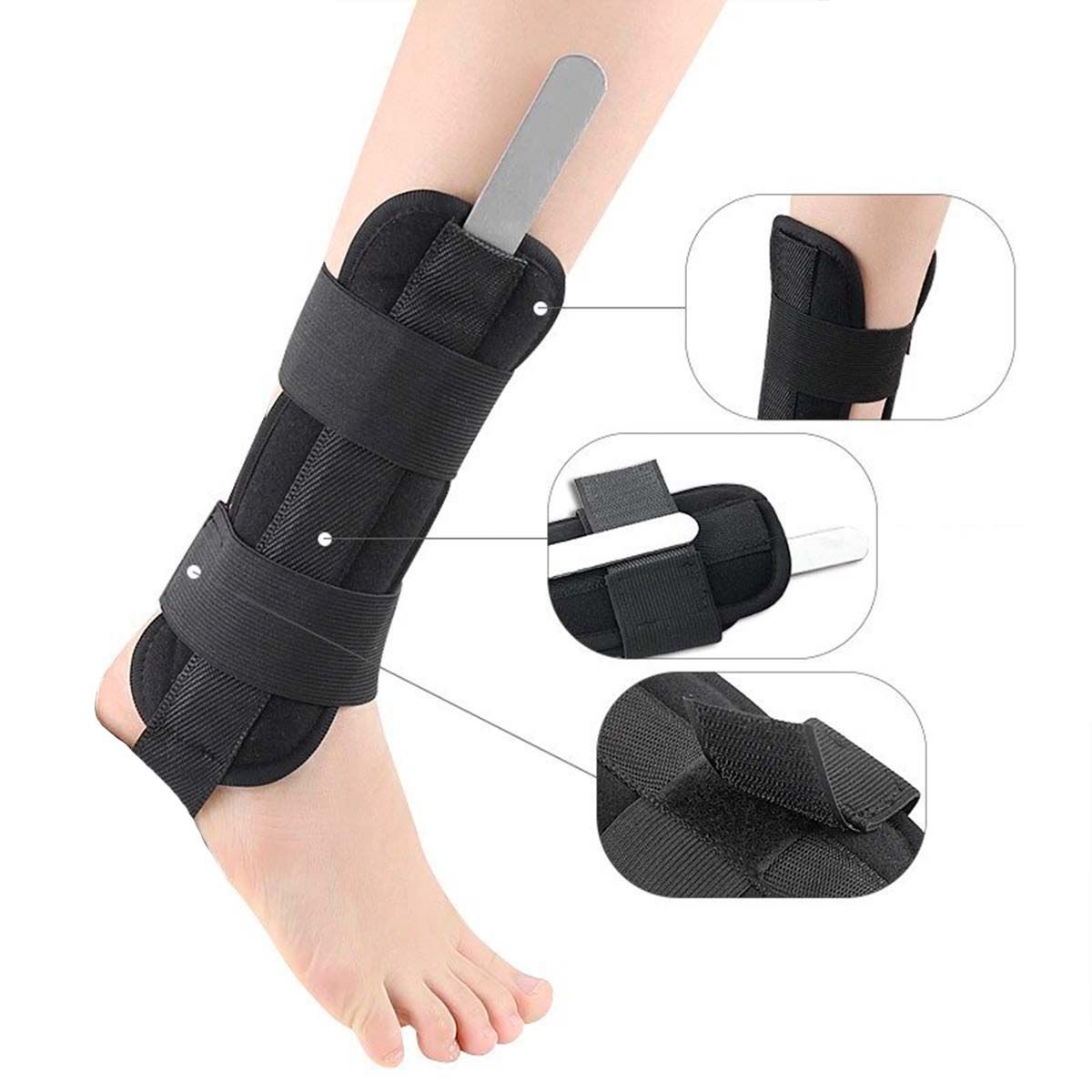 ONEDER - Tobillera Inmovilizadora Con Barras Laterales Talla S