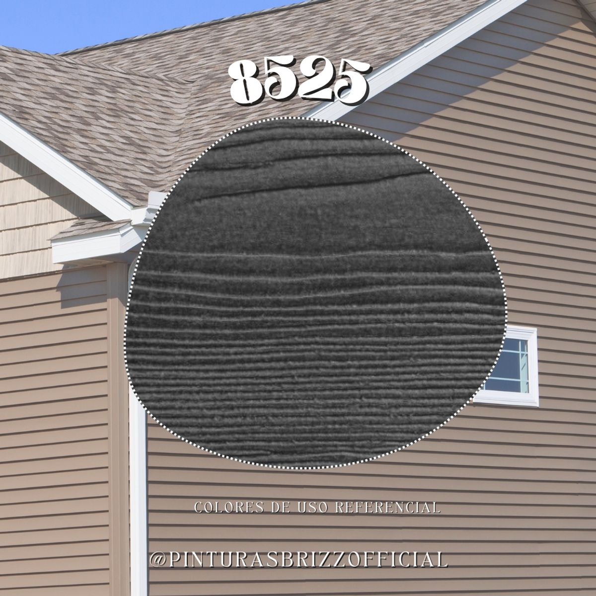 PINTURAS BRIZZ - FIBROCEM SIDING GRIS 8525 TINETA