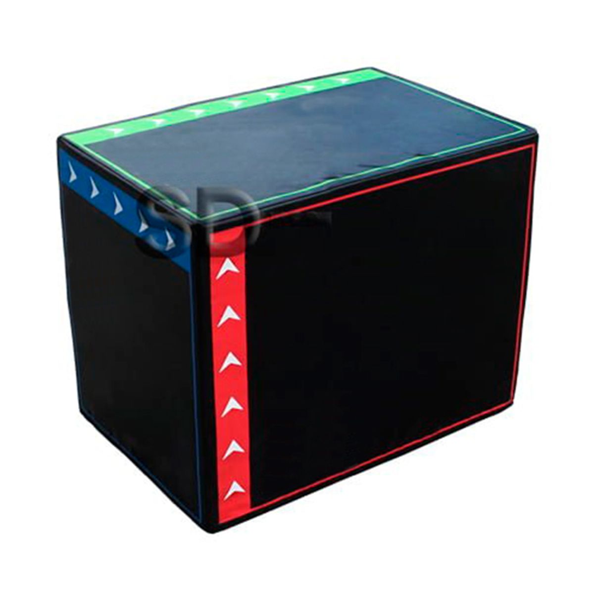 SDFIT - Cajón Crossfit Polimétrico Pro Espuma 40x50x65 3 Alturas