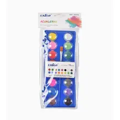 GENERICO - Paleta de Acuarela 16 colores