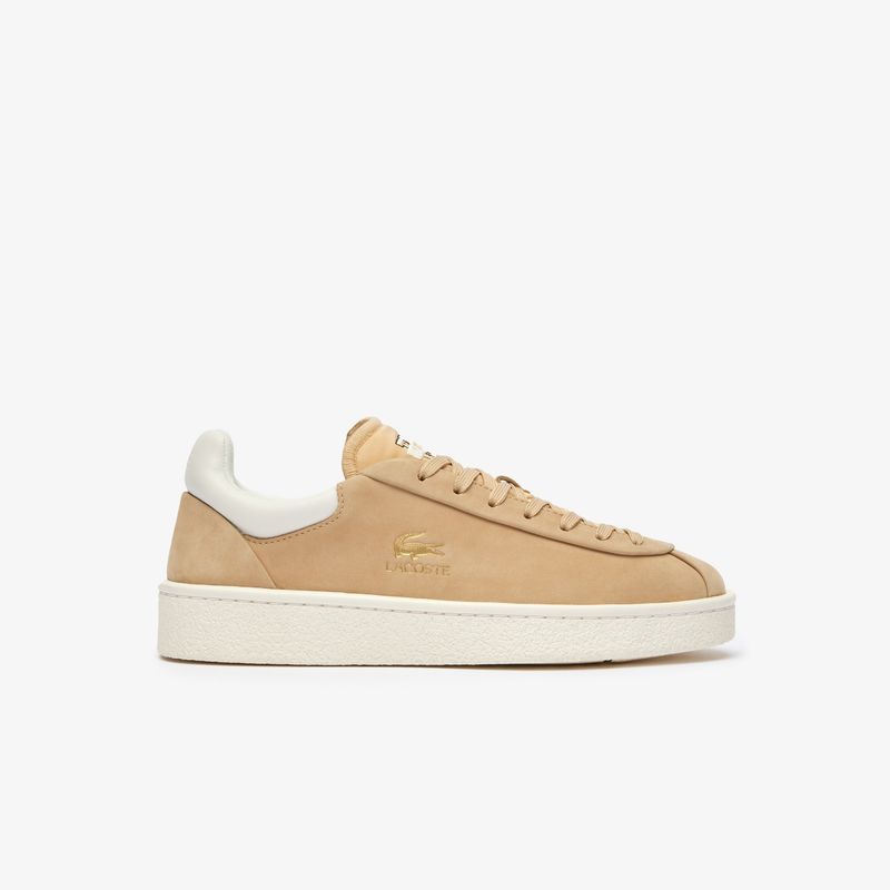 LACOSTE - Zapatilla Urbana Lacoste Baseshot premium   Mujer Beige - Beige