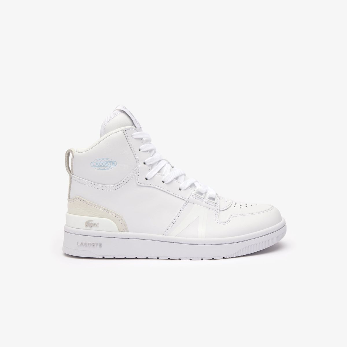 LACOSTE - Zapatilla Urbana L001 mid Lacoste Mujer Blanco