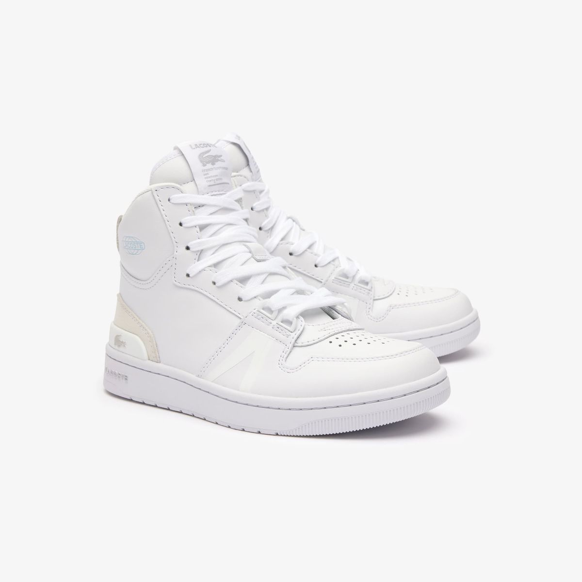 LACOSTE - Zapatilla Urbana L001 mid Lacoste Mujer Blanco