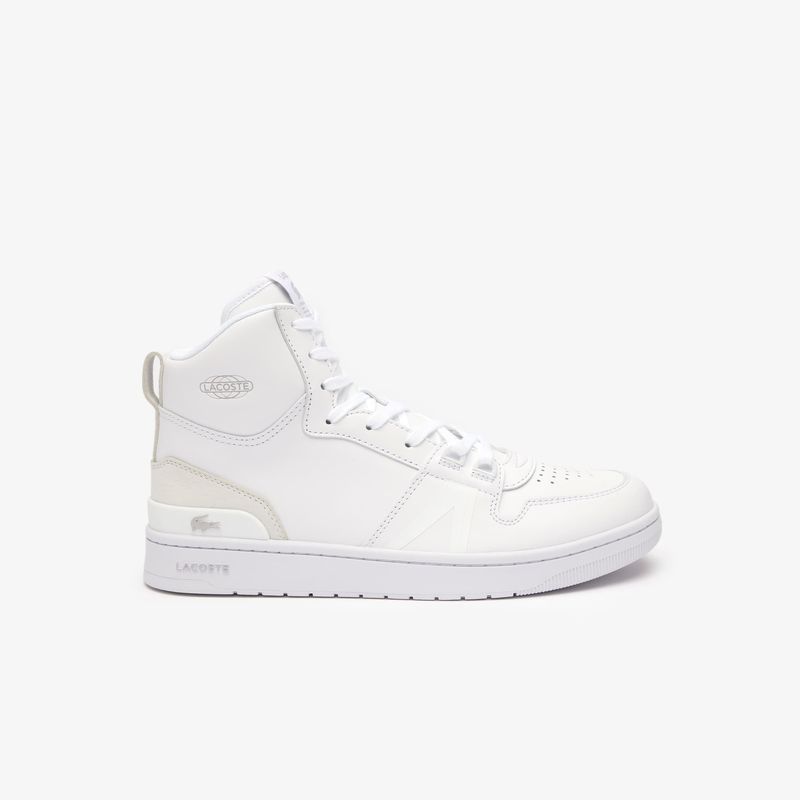 LACOSTE - Zapatilla Urbana Lacoste L001 mid   Hombre Blanco - Blanco