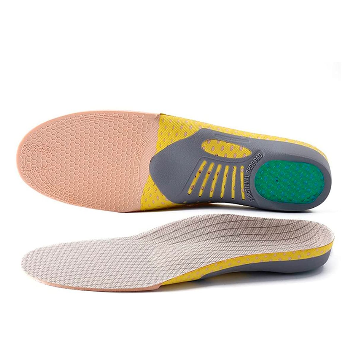 GENERICO - Plantillas Ortopédicas Premium Fascitis Plantar Talla 40-46