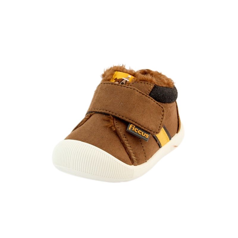 FICCUS - Zapatilla Bebé Niño Preandante Café