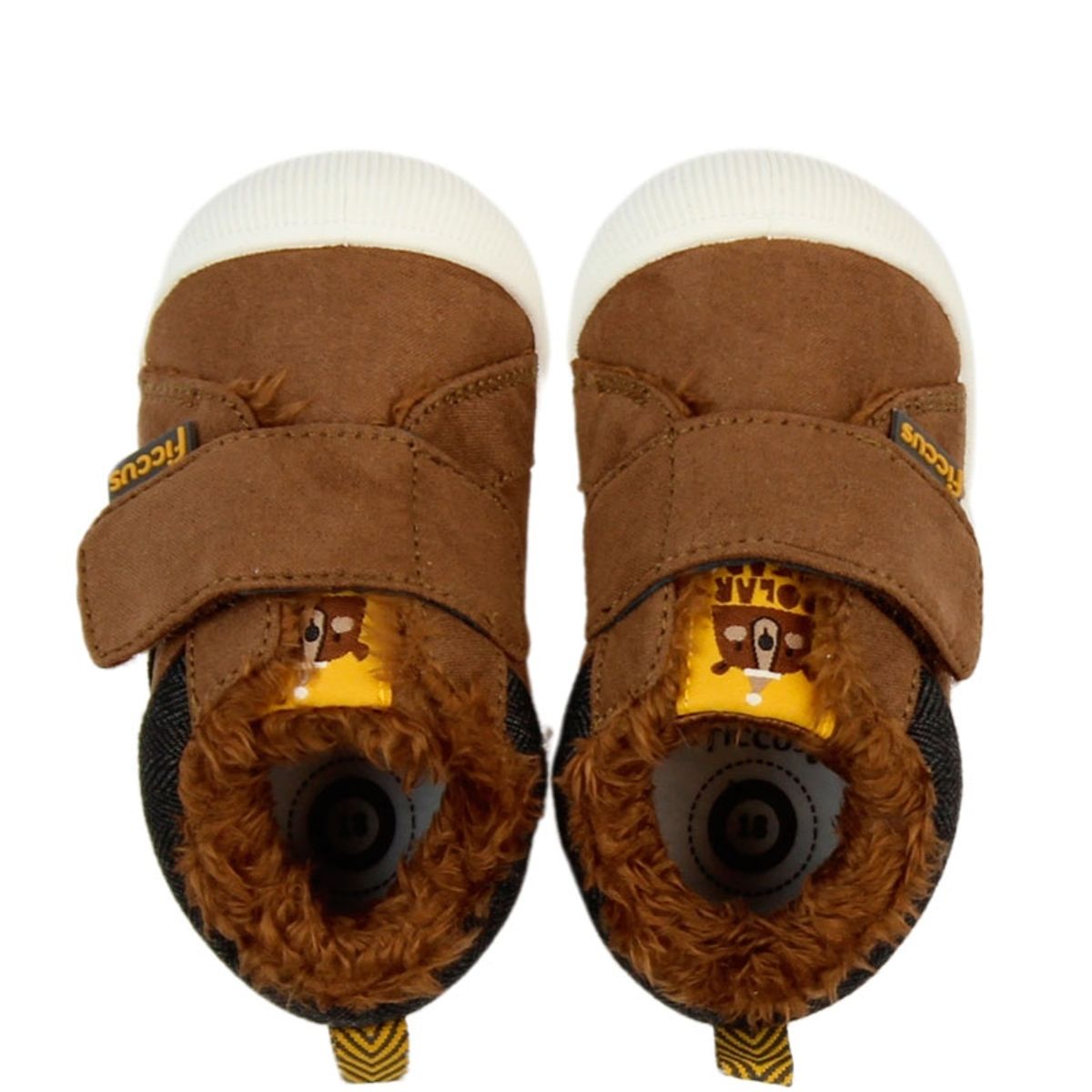 FICCUS - Zapatilla Bebé Niño Preandante Café