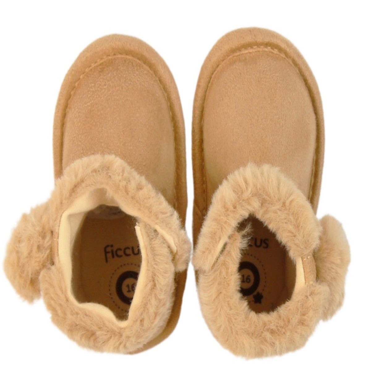 FICCUS - Bota New Born Niña W24 Café Oscuro