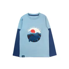 FICCUS - Polera Kids Niño Arctic Celeste