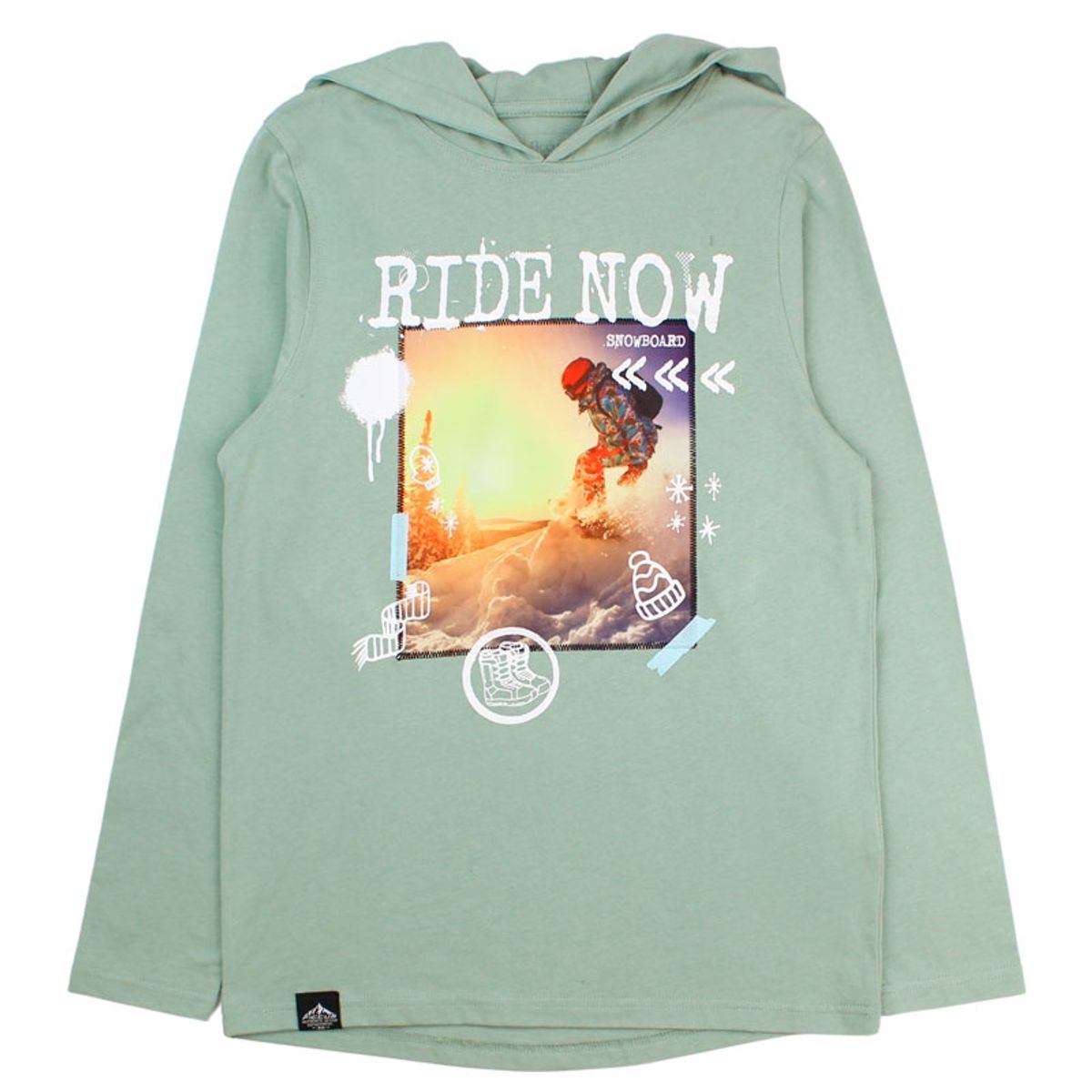 FICCUS - Polera Junior Niño Arctic Verde Lima