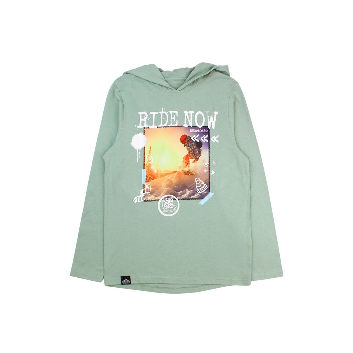FICCUS - Polera Junior Niño Arctic Verde Lima