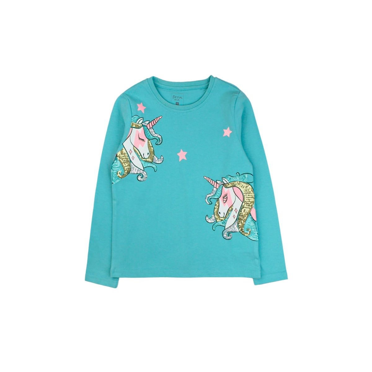 FICCUS - Polera Kids Niña Cosmic Menta