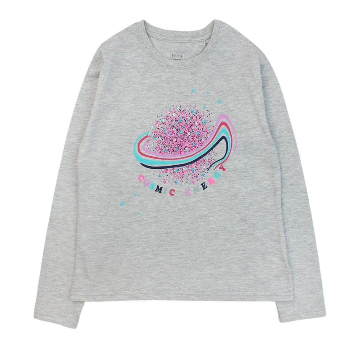 FICCUS - Polera Junior Niña Cosmic Gris
