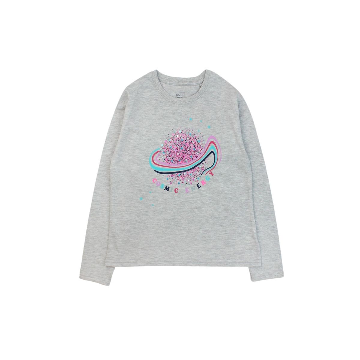 FICCUS - Polera Junior Niña Cosmic Gris