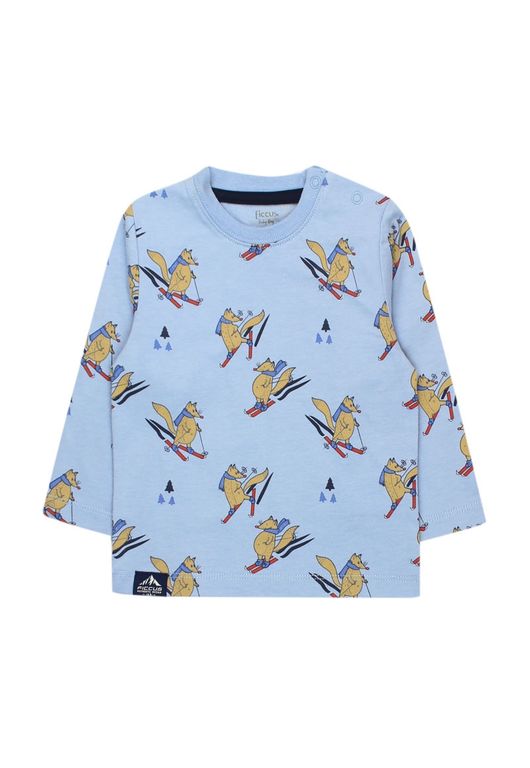 Polera Bebe Nino Arctic Celeste Celeste 3-6 MESES