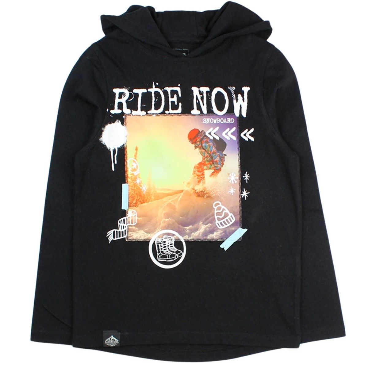 FICCUS - Polera Junior Niño Arctic Negro