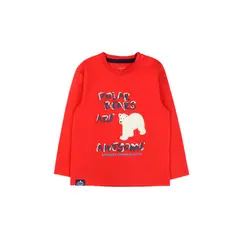 FICCUS - Polera Bebé Niño Arctic Rojo