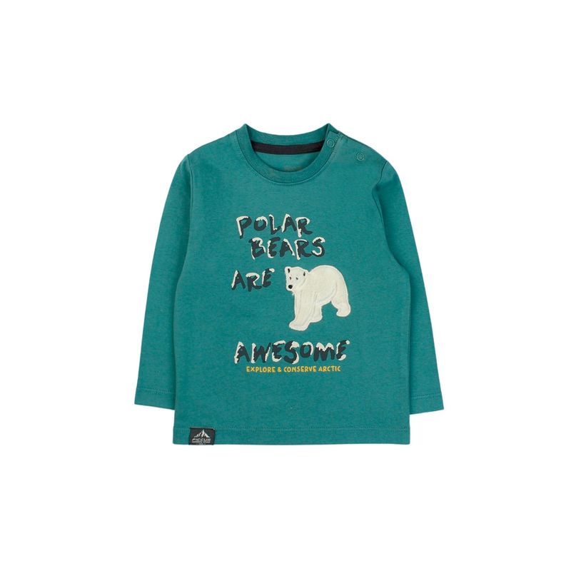 FICCUS - Polera Bebé Niño Arctic Verde