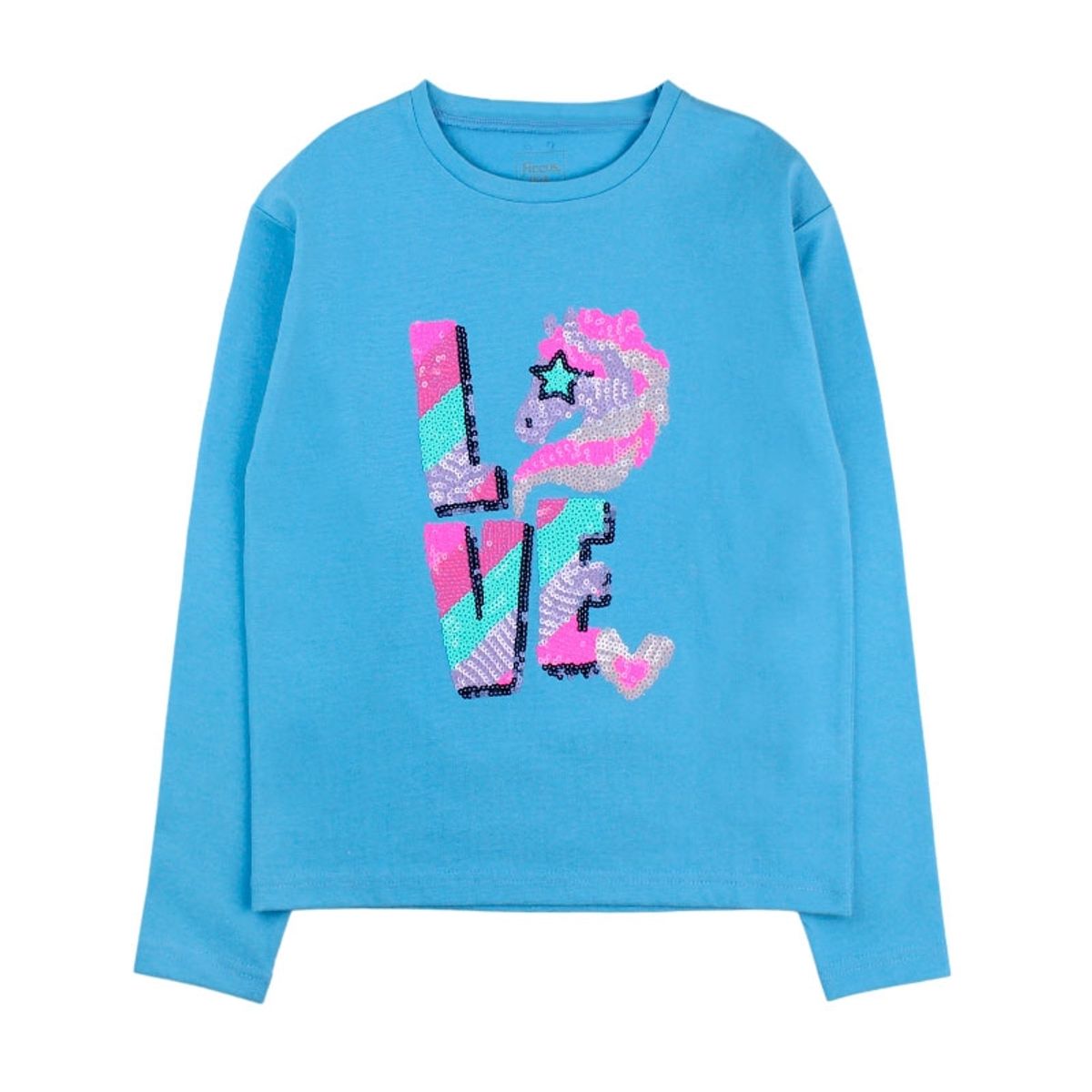 FICCUS - Polera Kids Niña Cosmic Celeste