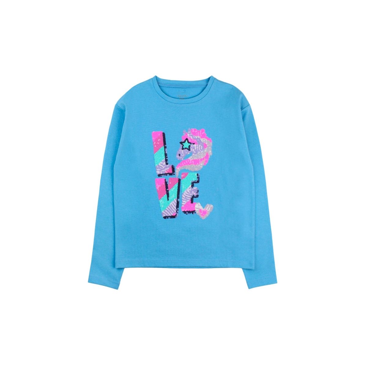 FICCUS - Polera Kids Niña Cosmic Celeste