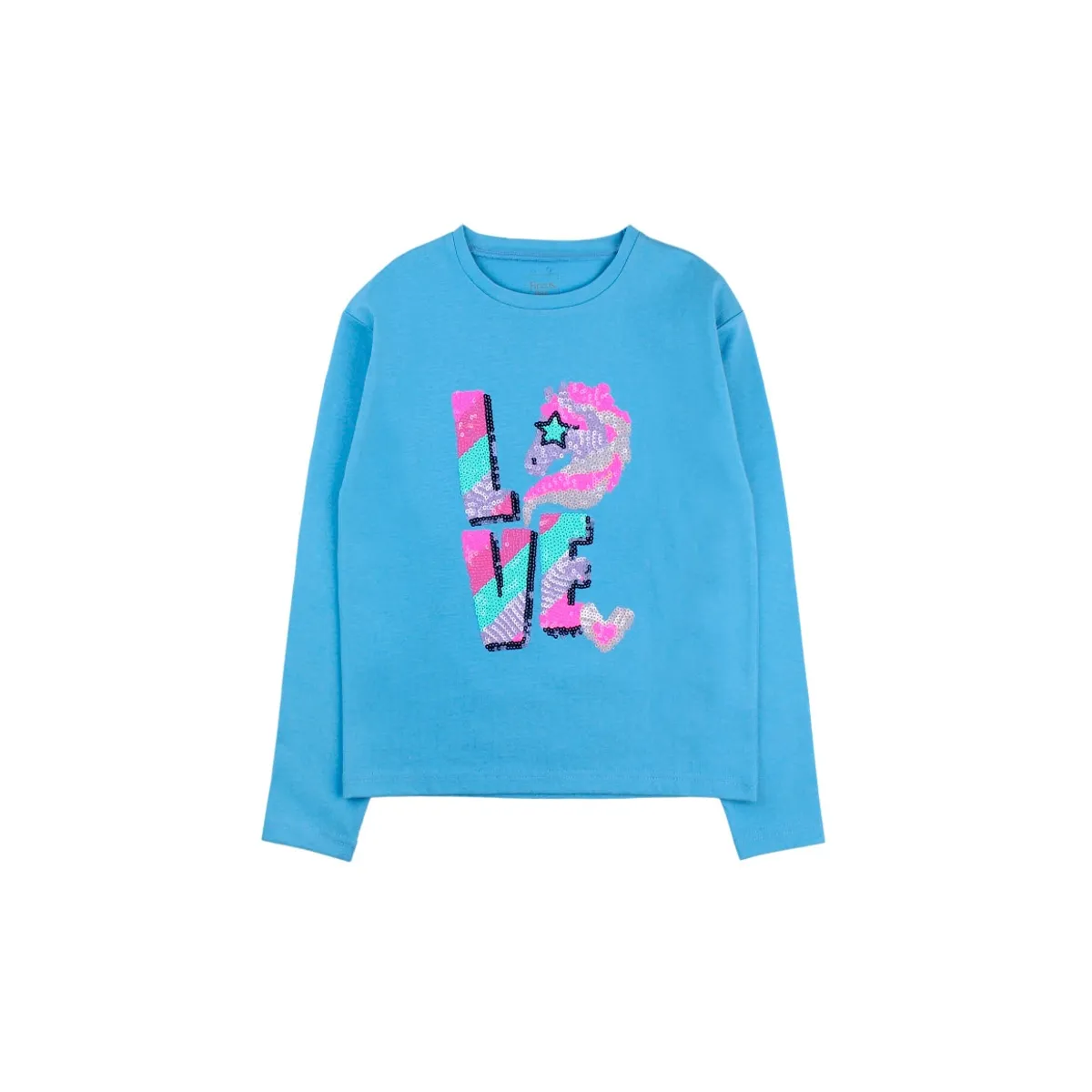 FICCUS - Polera Kids Niña Cosmic Celeste