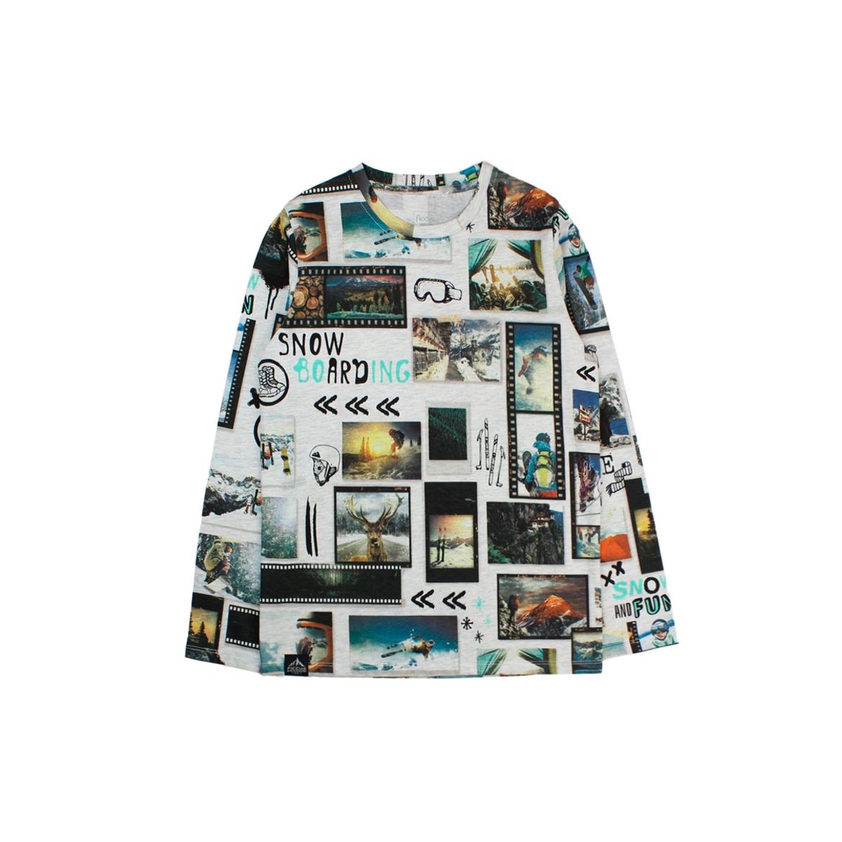 FICCUS - Polera Junior Niño Arctic Gris