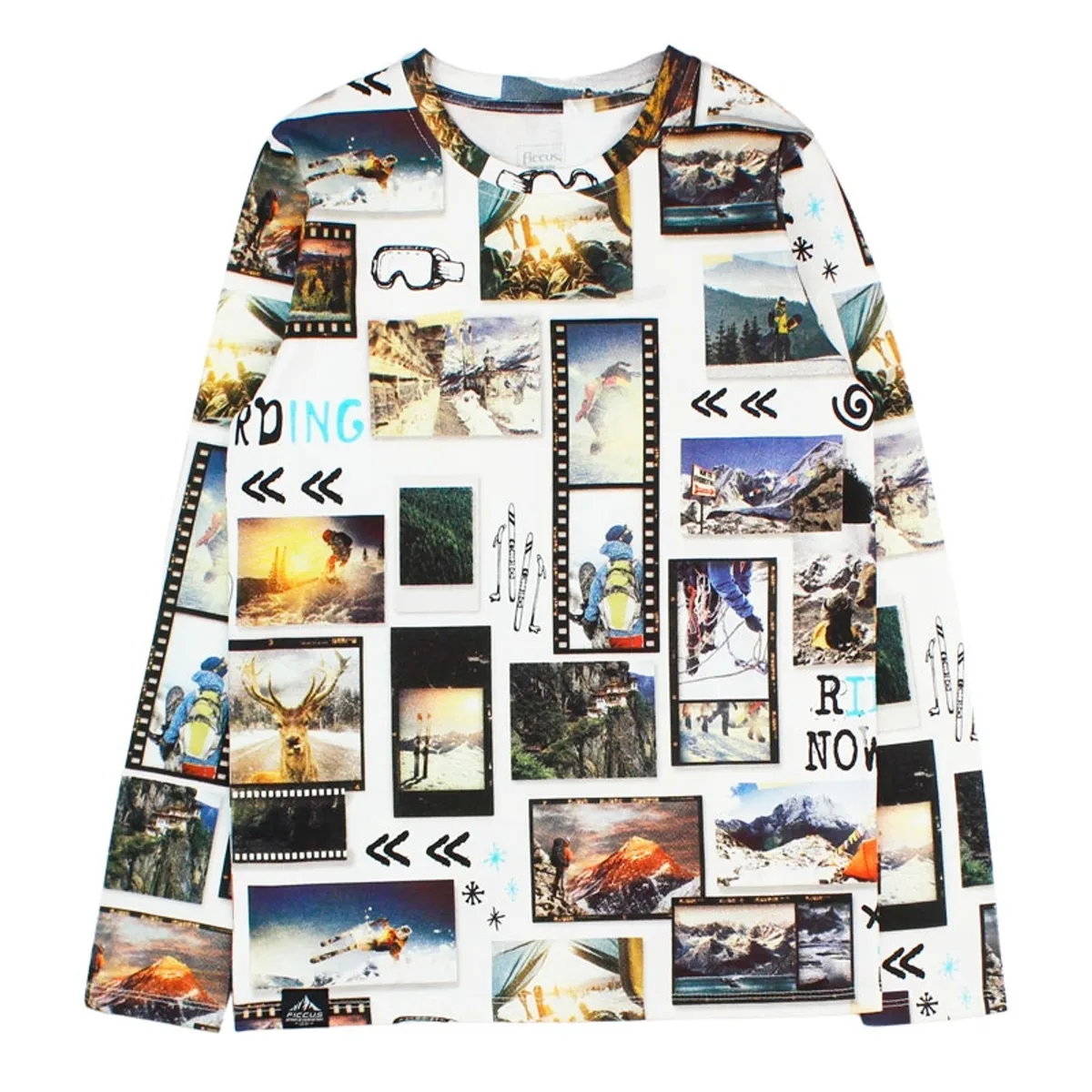 FICCUS - Polera Junior Niño Arctic Blanco