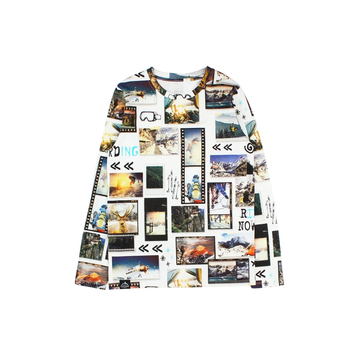 FICCUS - Polera Junior Niño Arctic Blanco