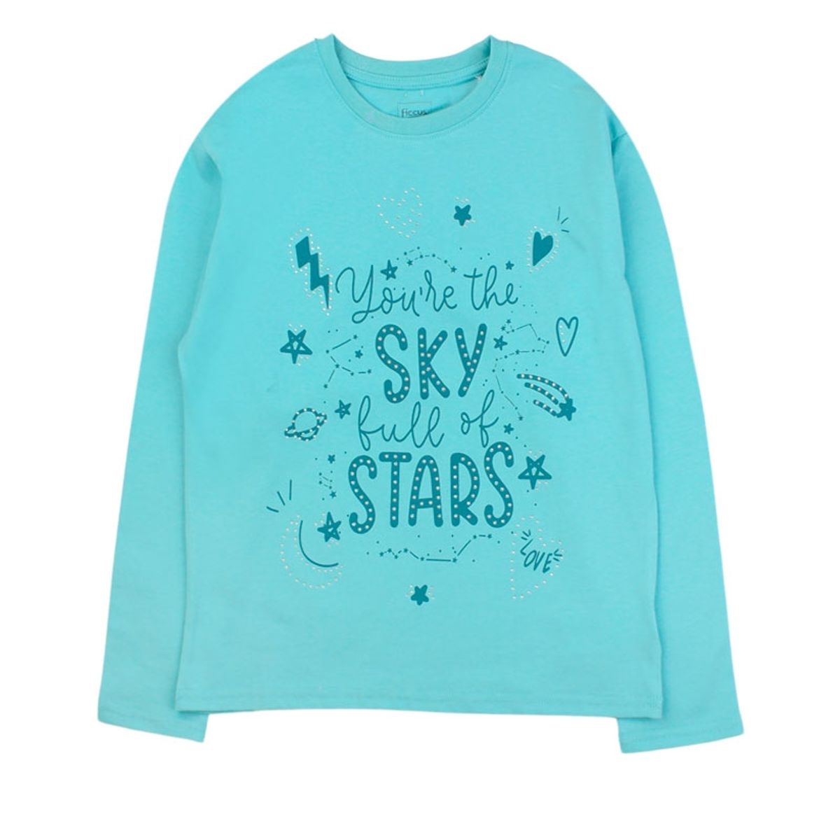 FICCUS - Polera Junior Niña Cosmic Menta