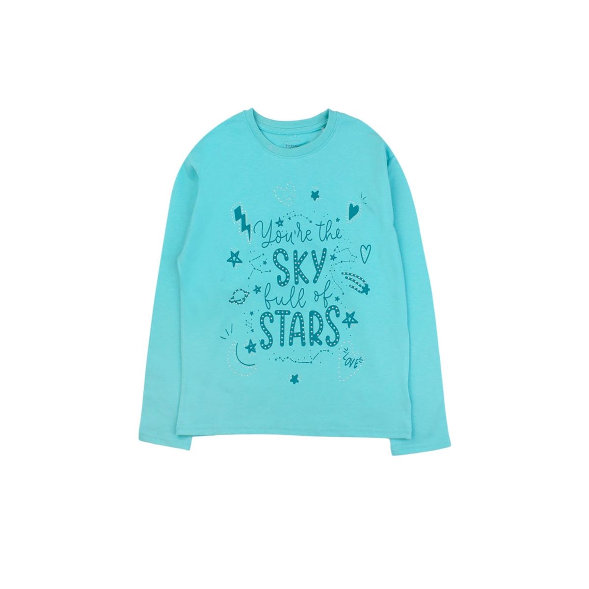 FICCUS - Polera Junior Niña Cosmic Menta