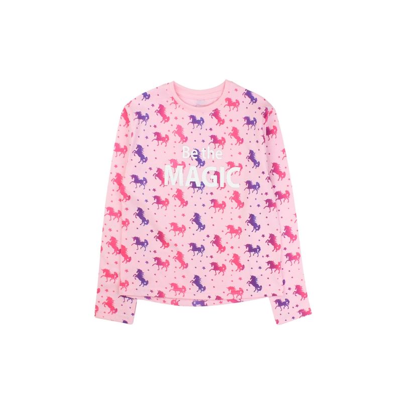FICCUS - Polera Kids Niña Cosmic Rosa