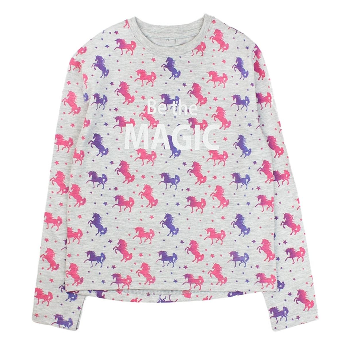 FICCUS - Polera Kids Niña Cosmic Gris