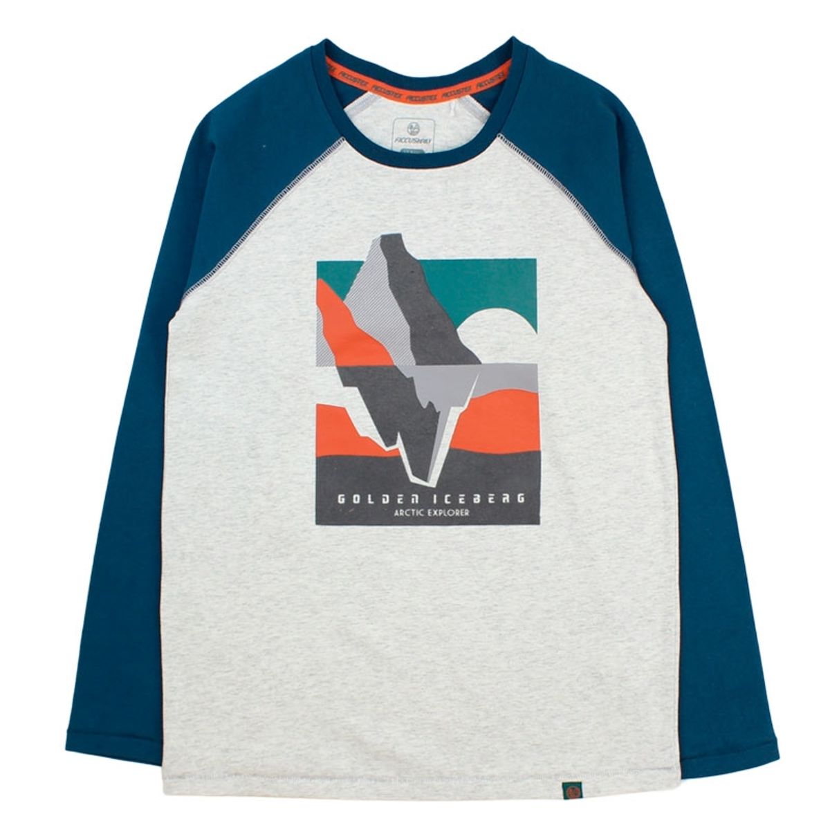 FICCUS - Polera Junior Niño Ficcus Tex Gris