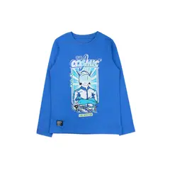 FICCUS - Polera Junior Niño Cosmic Azul