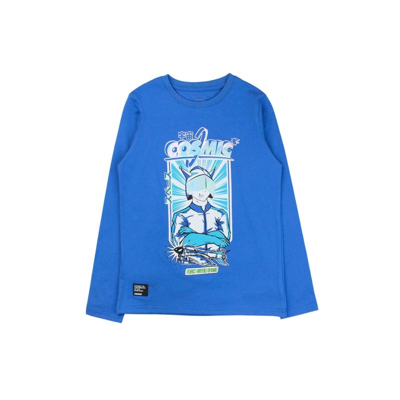 FICCUS - Polera Junior Niño Cosmic Azul