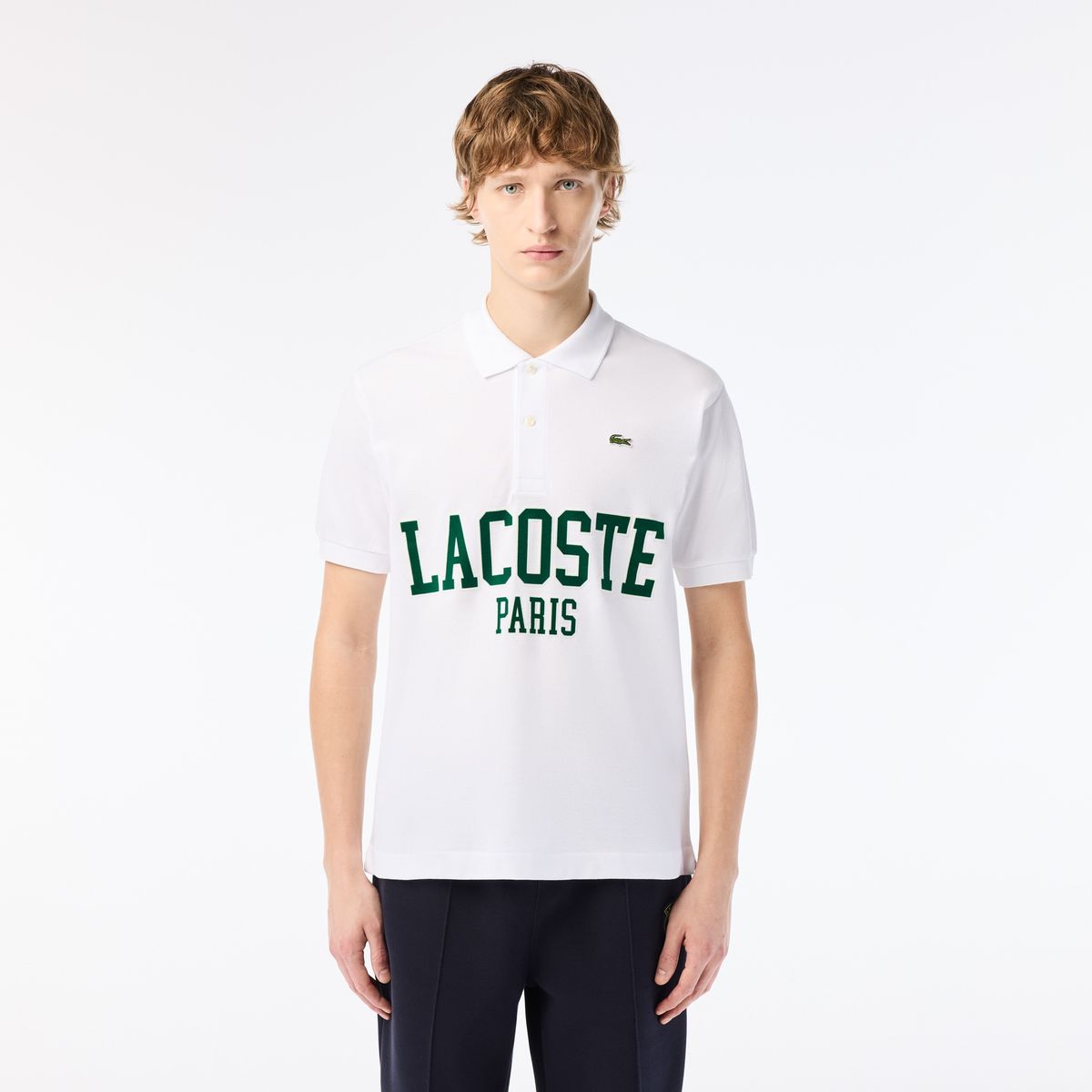 LACOSTE - Polera Polo Lacoste PH7419 Hombre Blanco LACOSTE