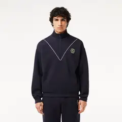 LACOSTE - Poleron SH7386 Hombre Azul marino