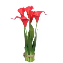 OEM - Flores artificiales de calas de tallo largo 31x 69cm