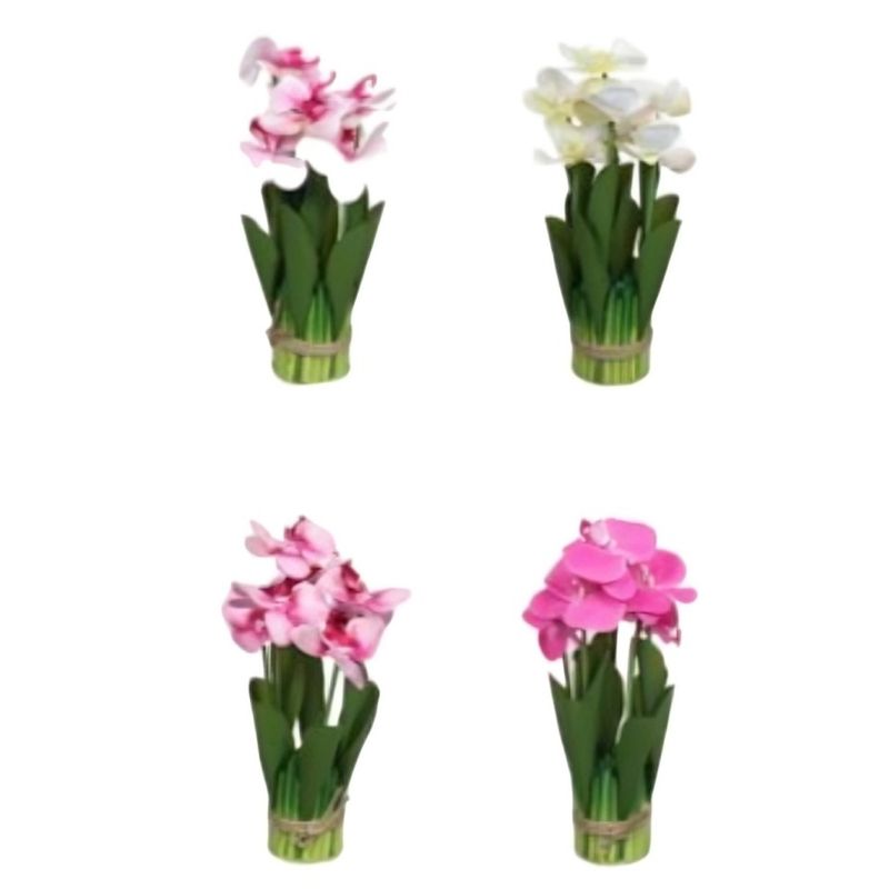 OEM - flores artificiales de tallo largo 35 x 7,5cm