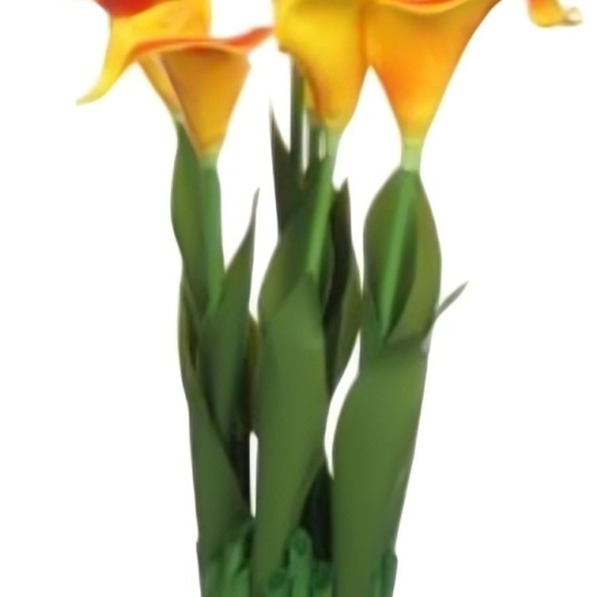 OEM - flores artificiales de calas de tallo largo 38x 7cm