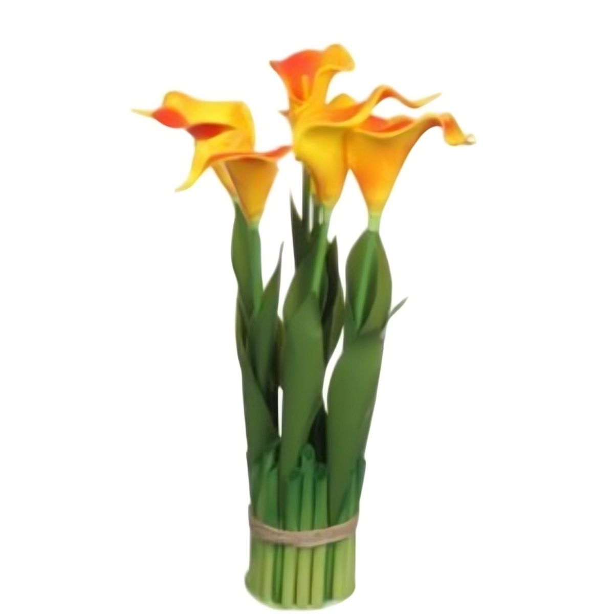 OEM - flores artificiales de calas de tallo largo 38x 7cm