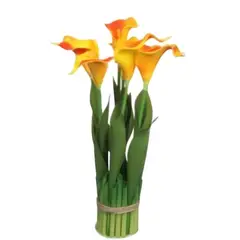 OEM - Flores artificiales de calas de tallo largo 38x 7cm