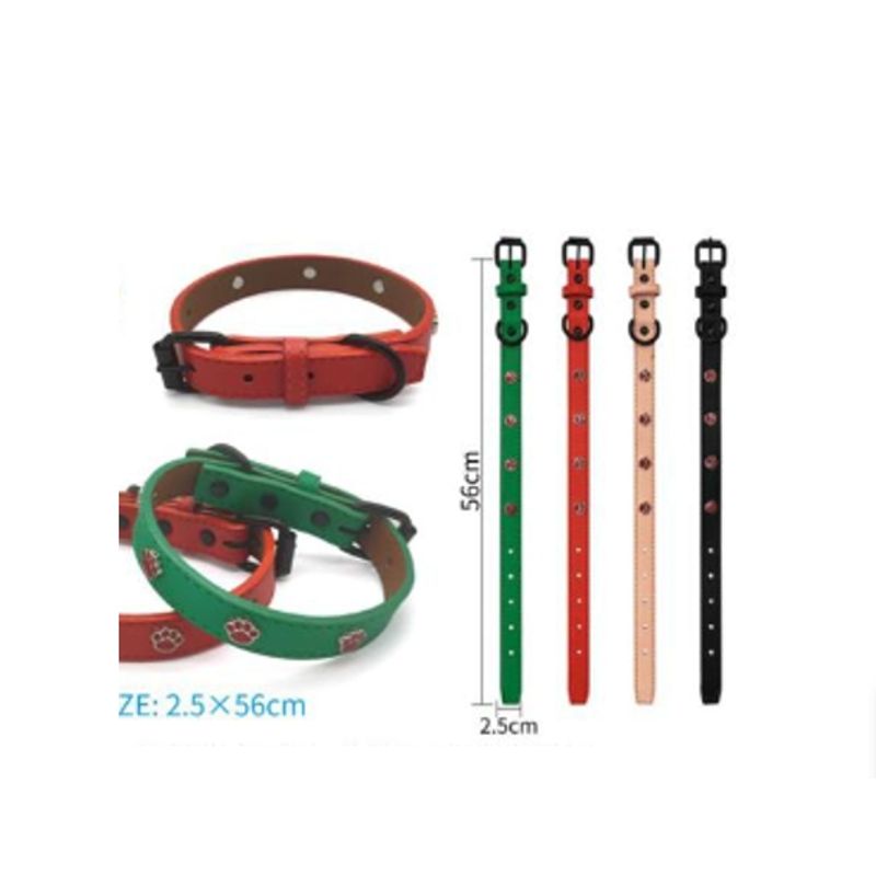 GENERICO - Collar Para Perro Color Negro Con Diseño 56cm