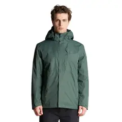 LIPPI - Chaqueta Hombre Tres Cruces Fusion-3 Hoody Jacket Verde Botella Taupe
