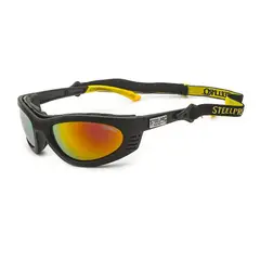 GENERICO - Lente Seguridad Steelpro Turbine Gt Gris Rojo Proteccion uv