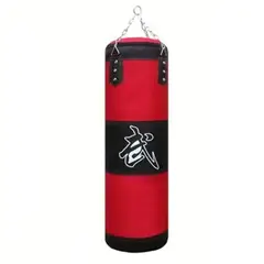 GENERICO - Pack Soporte A Pared + Saco De Boxeo Pro 120cm 30kg